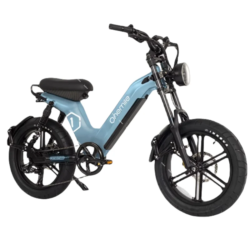 20 Inch Electric Bike 48v 400w Cruise Control Electric Bicycle Motorcycle For Adults With Bluetooth Unlocked Ladies Bike