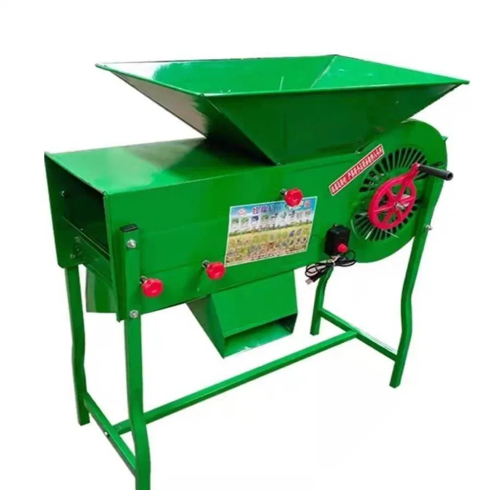 Agricultural cleaning and screening winnowing machine