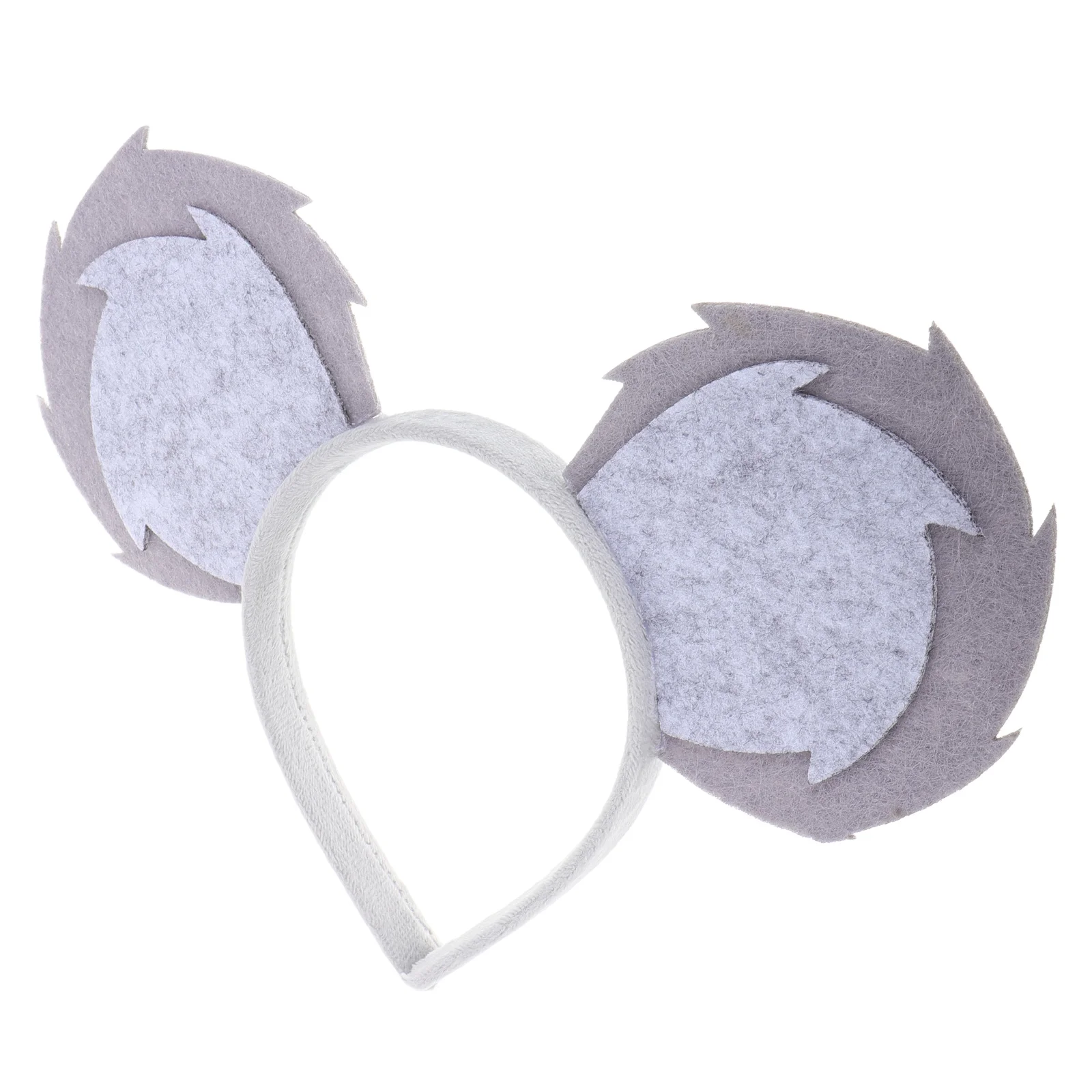 Animal Play Headband Cosplay Headpiece Halloween Mouse Ears Headbands Makeup Spa Rat Costumes for Kids Headgear Dress