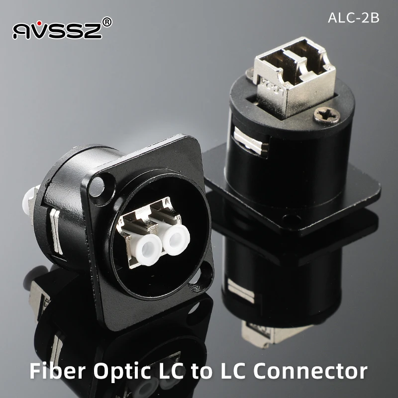 LC to LC SC to SC Fiber Optic Cable Female Connector Solderless AVSSZ Single-mode Coupler Socket for Cabinet Installation