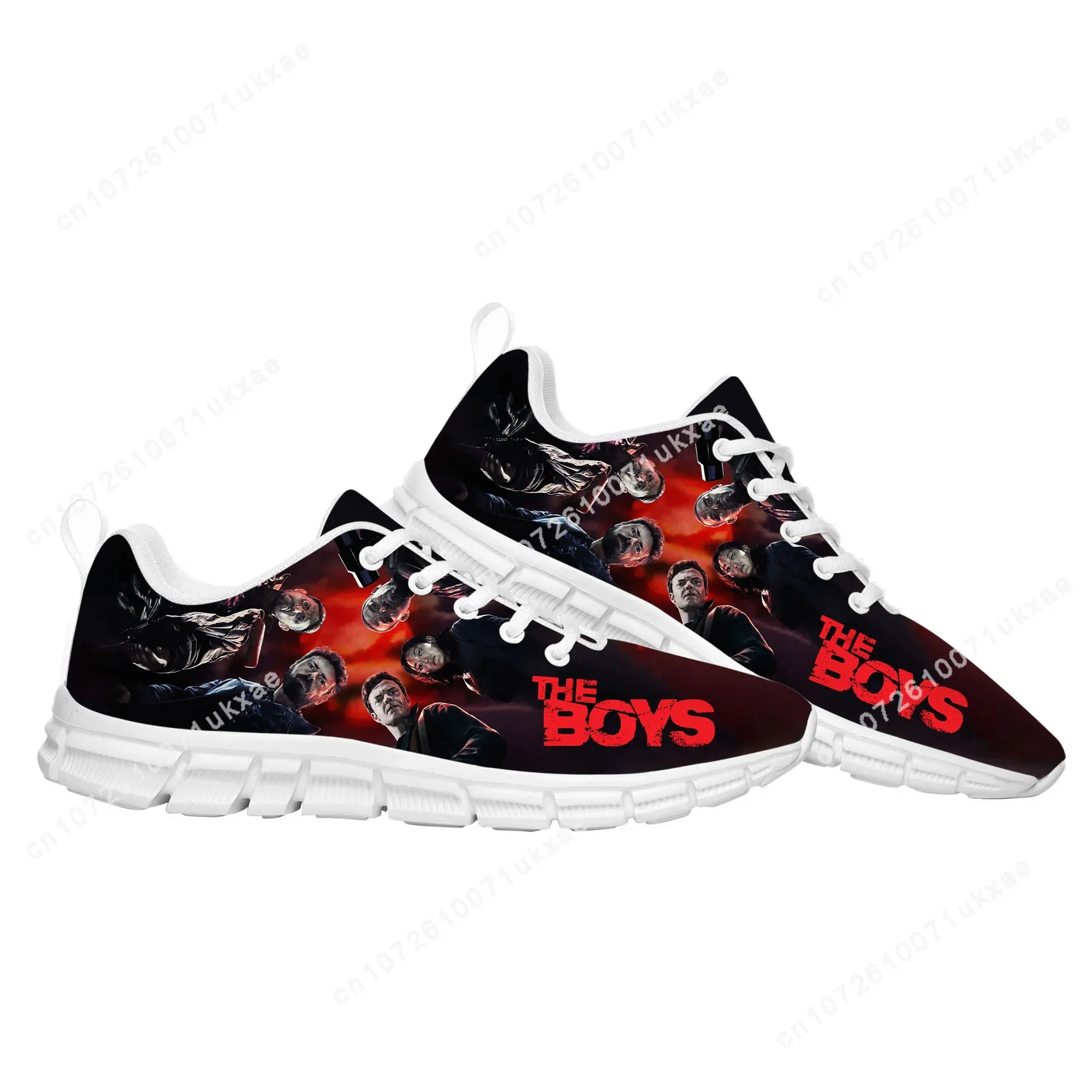 The Boys TV series Sports Shoes Mens Womens Teenager Kids Children Sneakers Billy Butcher Casual Sneaker Couple Custom Shoes