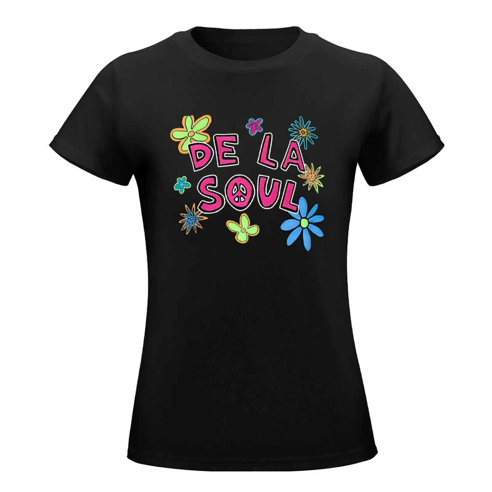 Flowers And Soul T-Shirt customs lady clothes funny sublime Summer Women's clothing