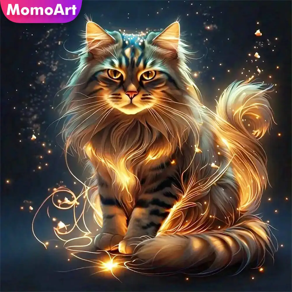 Momoart Bär Diamant Mosaik Tier voller Runde Diamant Malerei Mond Stickerei neue Ankunft handgemachte Hobby