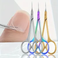 Cuticle Scissors Professional Manicure Small Scissors Dead Skin Remover For Nails Art Stainless Steel Cuticle Cutter!
