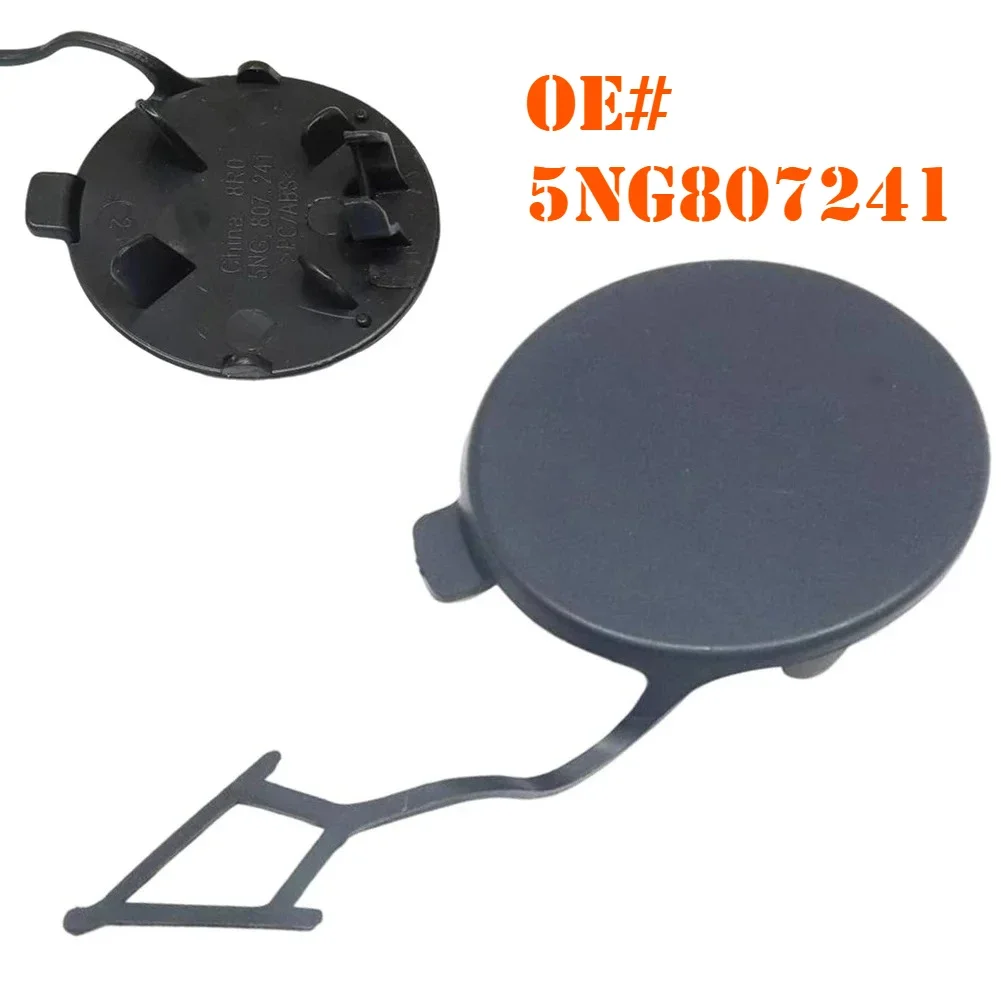 5NG80724For Tiguan 2017-2021 As Shown Tow Hook Cap Automotive Accessory Direct Replacement Easy Installation 1 Cap