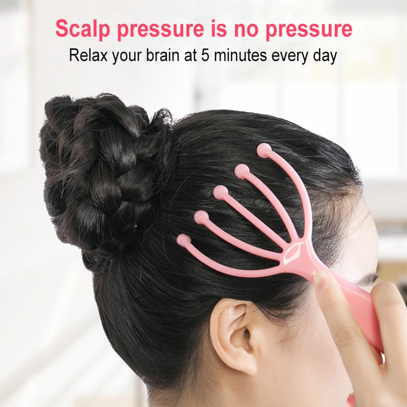 Small Tool Head Massage Claw Pressure Reducing Head Massager Five Claw Scalp Massager Scratching Itching Parfüm Erkek 파스