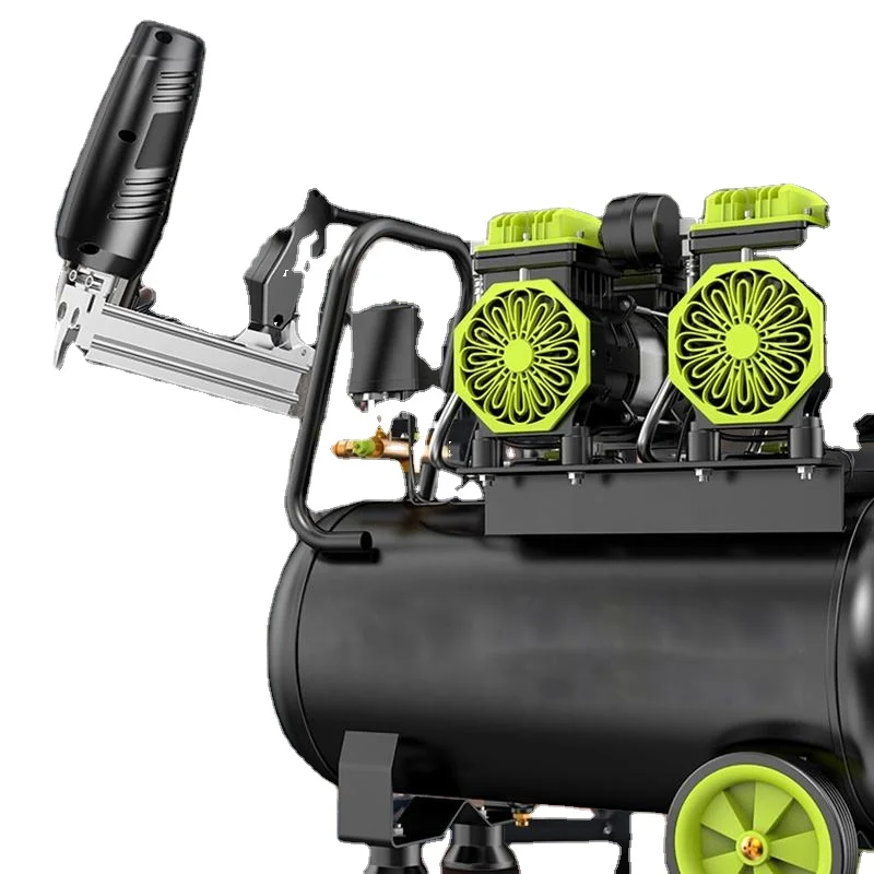 

Best Portable Piston Core Motor Mini 12/30/60 Liter Oil-Free Air Compressor 0.8mpa Silent Air Cooled for Spray Painting