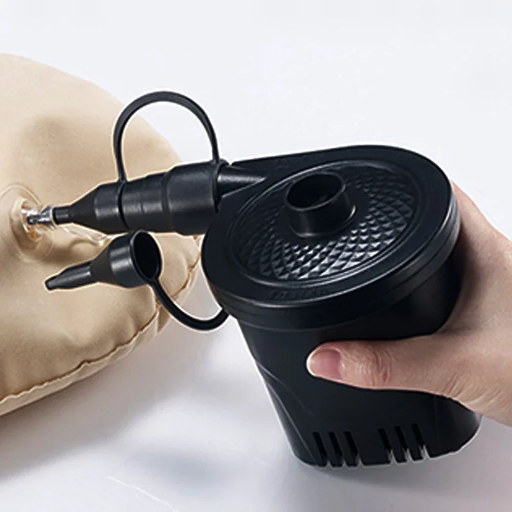 Fast Air Inflator Gebläse pumpe tragbarer elektrischer aufblasbarer Kompressor für aufblasbares Bett Spielzeug Schwimm ring Gummi boot