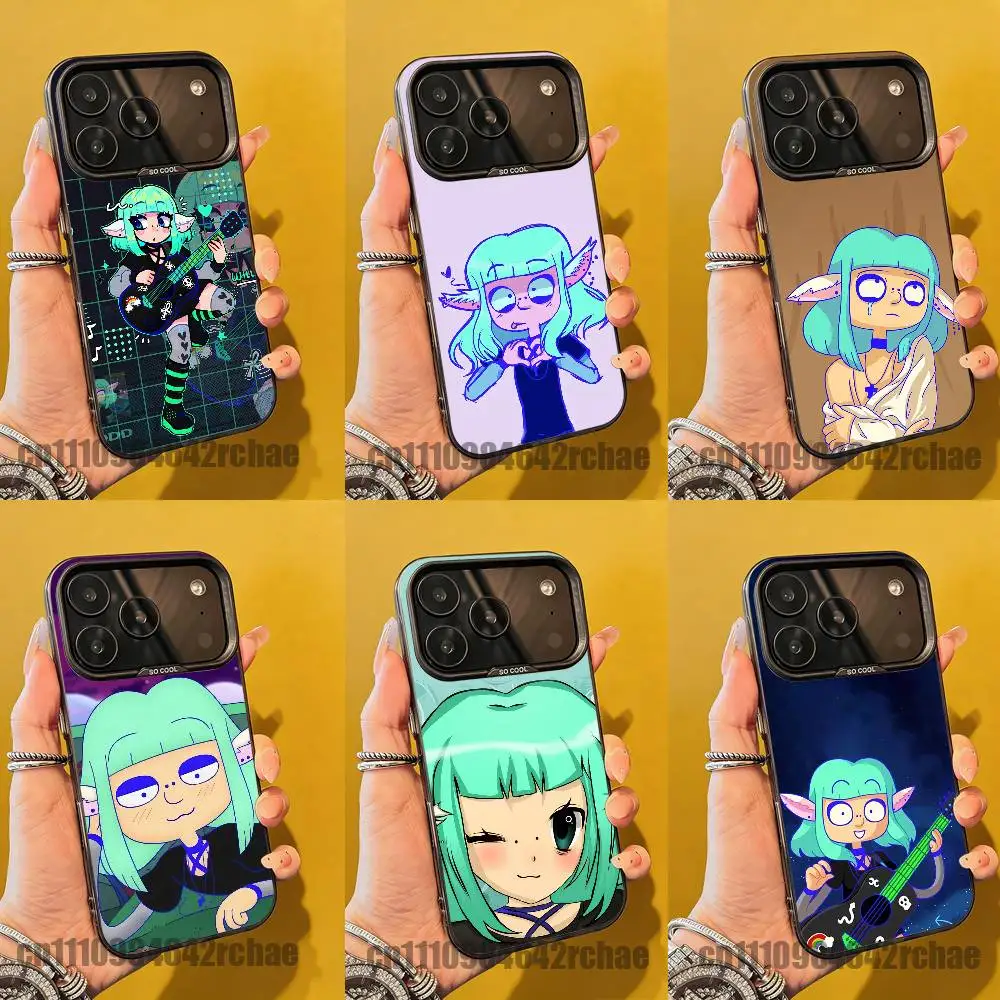 For Lesbian Space Princess Willow Phone Case For iPhone 18 15 17 11 14 13 16 12 Pro Max Mini Plus Grey Silver Cover