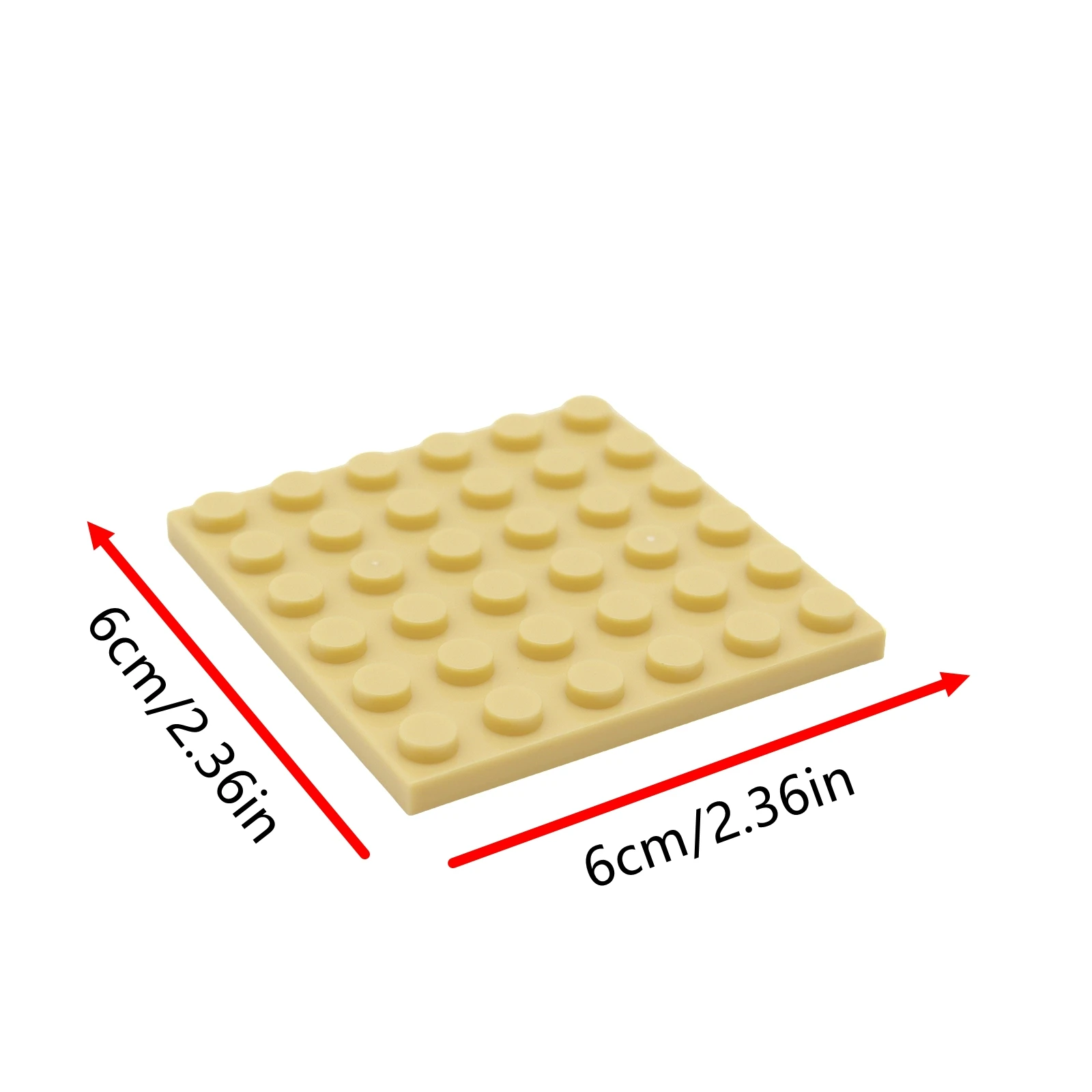 20 Stück 3958 Kleine Grundplatte 6x6 Punkte Moc Kreative DIY Bausteine Ziegel zum Zusammenbauen Konstruktionsspielzeug für Hobbyisten – Detail 14