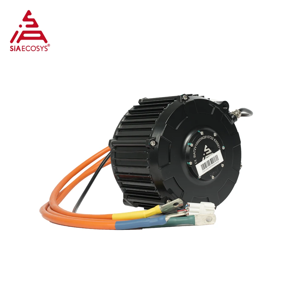 QSMOTOR QS165 10000W 72V 50H Electric mid Drive Motor Kit for Surron with Hall Effect Encoder PMSM And ND72890 Controller