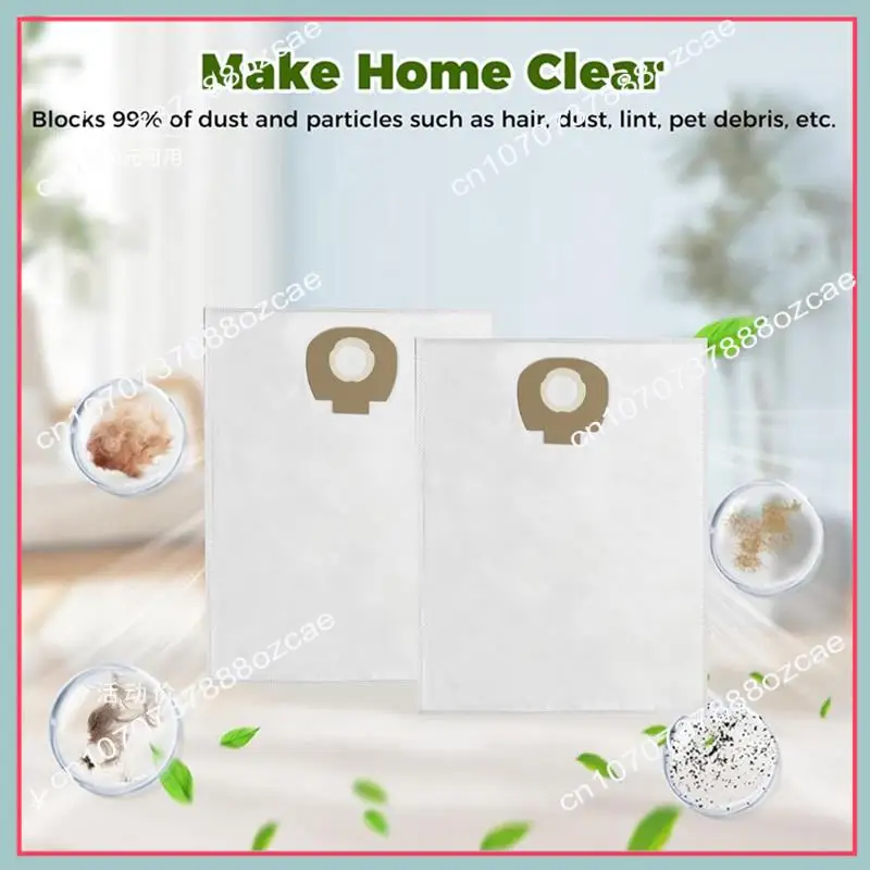 A26P 4 Uds bolsa de polvo para VC2010L VC2512L /Nilfisk Altoaero25-21 piezas de vacío accesorios esenciales de vacío
