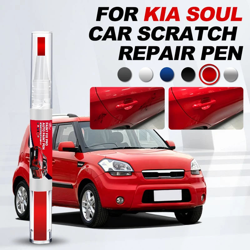 

Car Tool Accessories For KIA Soul 2008-2025 PS BHE SK3 Paint Repair Pen Touch Up Scratch Remover DIY Auto Accessories Black W