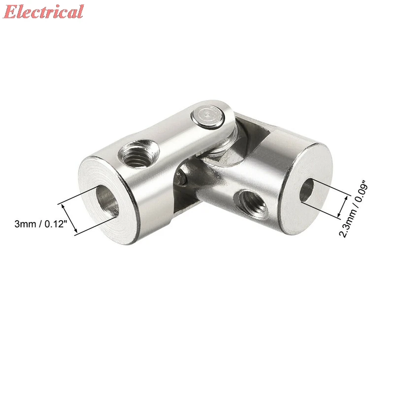 1pc 2.3 to 3mm Rotatable Universal Shaft Coupler Connector Joint Coupling L23XD9