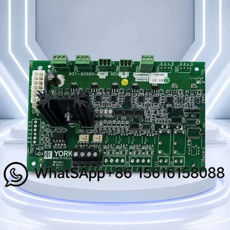 031-02895-000 York Central AC Input Output Board Communication Circuit Board Replacement Part for HVAC System Control Module