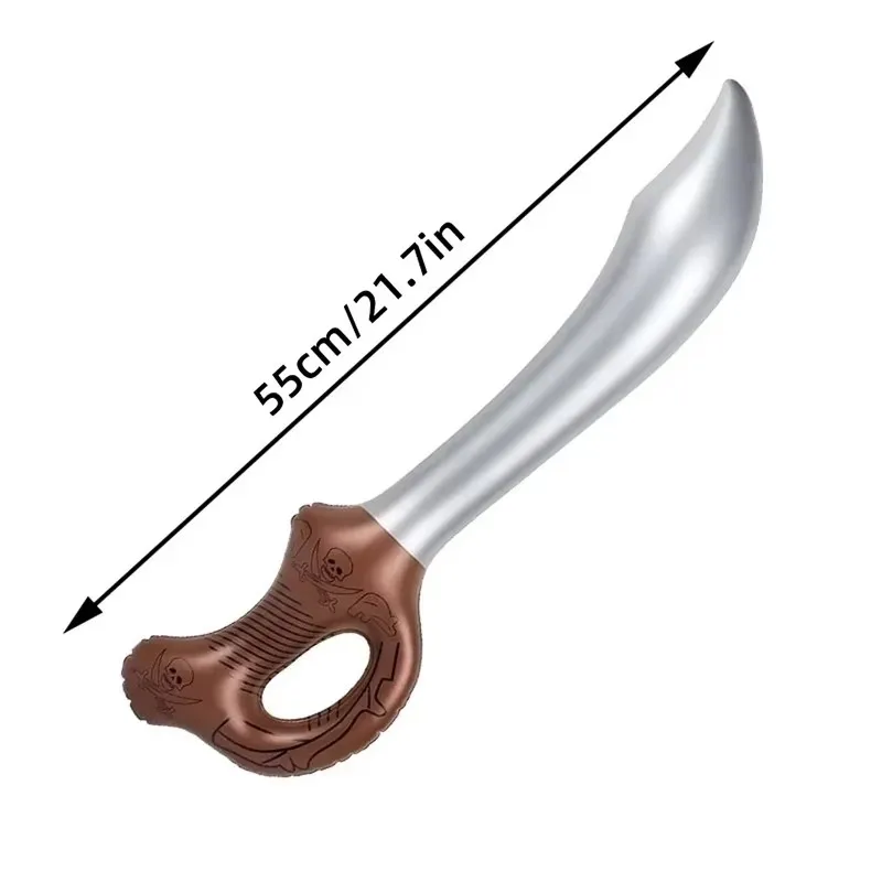 Halloween urodziny zabawka miecz basen nadmuchiwany nóż symulacyjny odgrywanie ról rekwizyt sceniczny zabawny nadmuchiwany miecz piracki