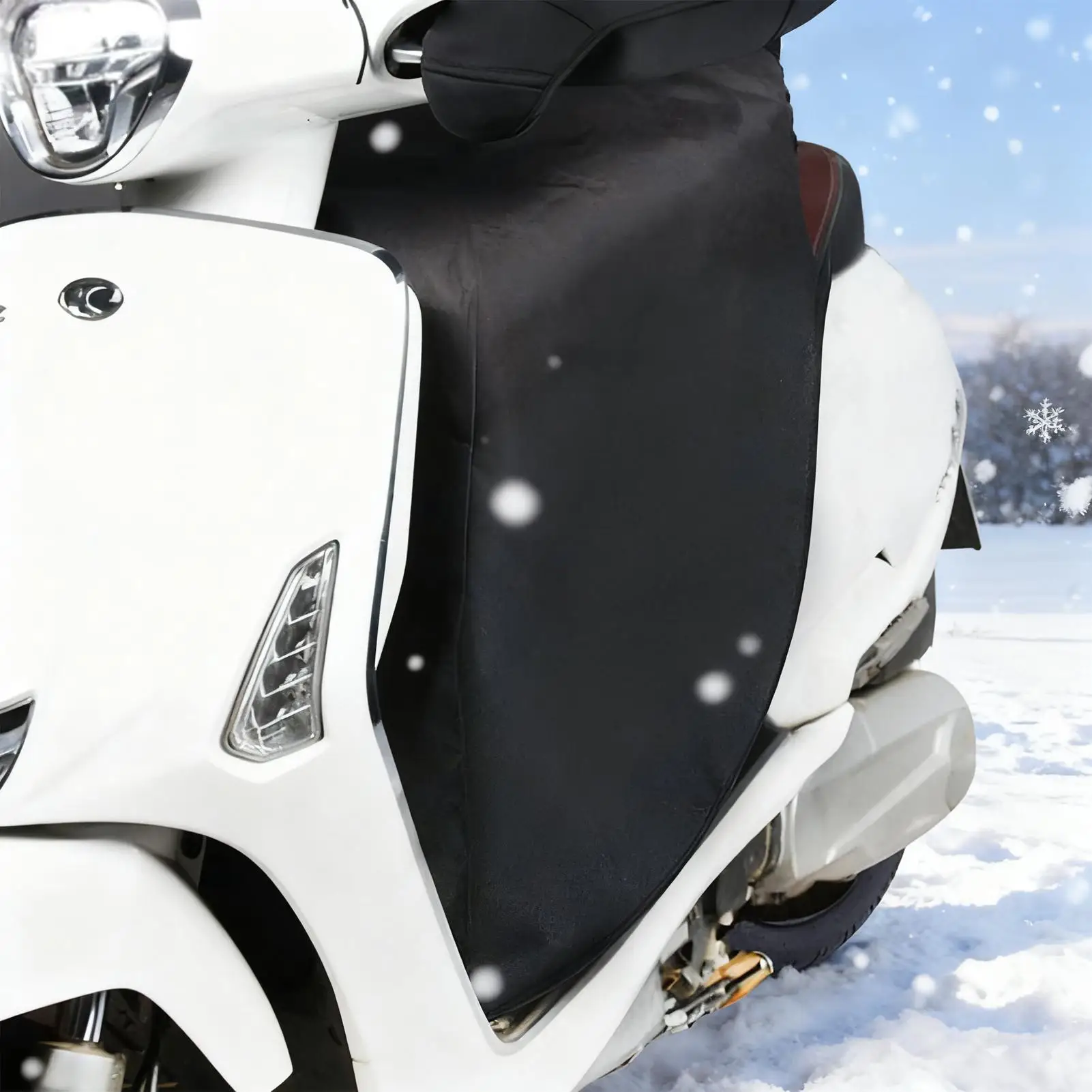 دراجة نارية حماية الساق الركبة الدافئة الدراجات بطانية الدراجات الركبة بطانة حرارية للسكوتر التنقل رحلة الطريق دراجة نارية