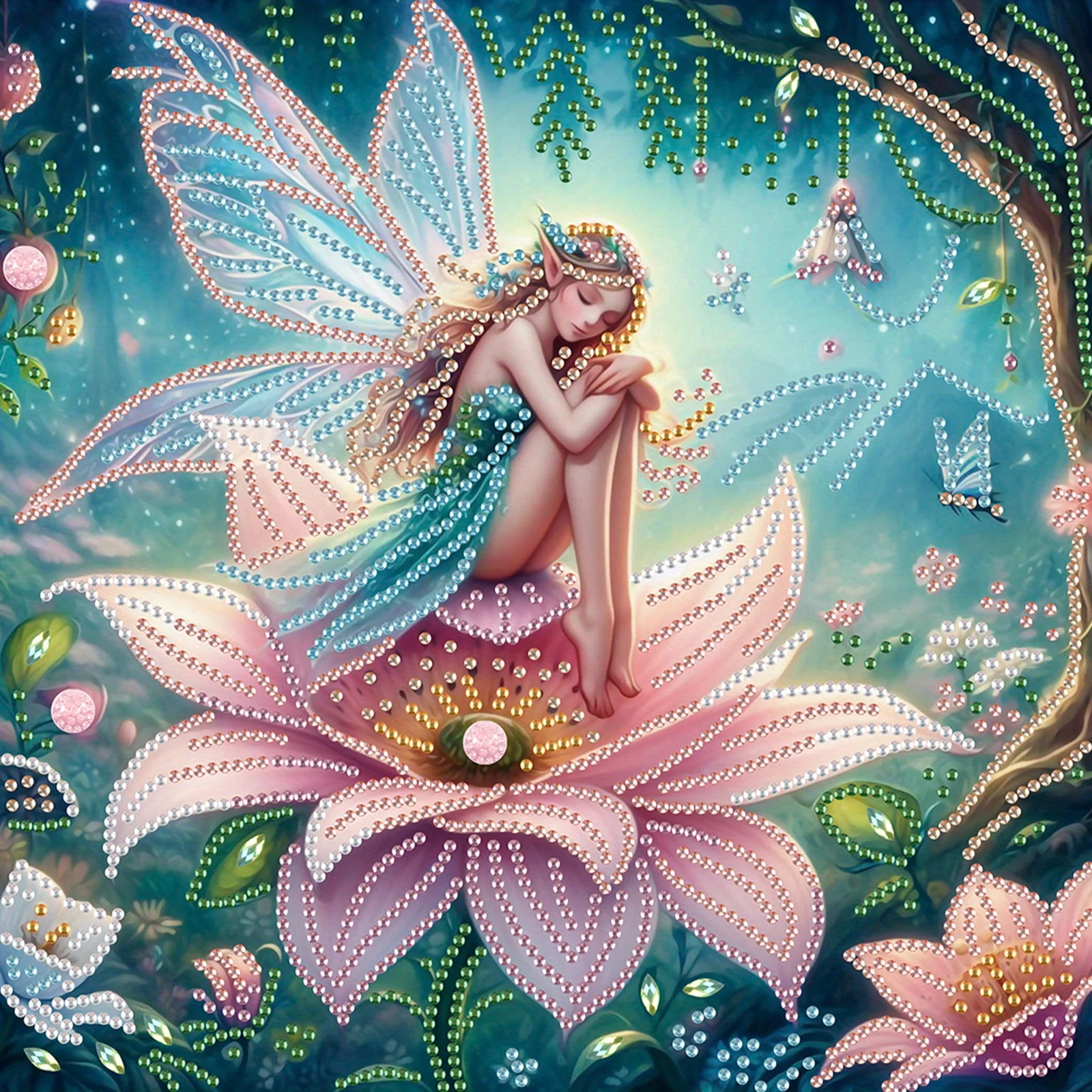 Diy Flower Fairy 5D…
