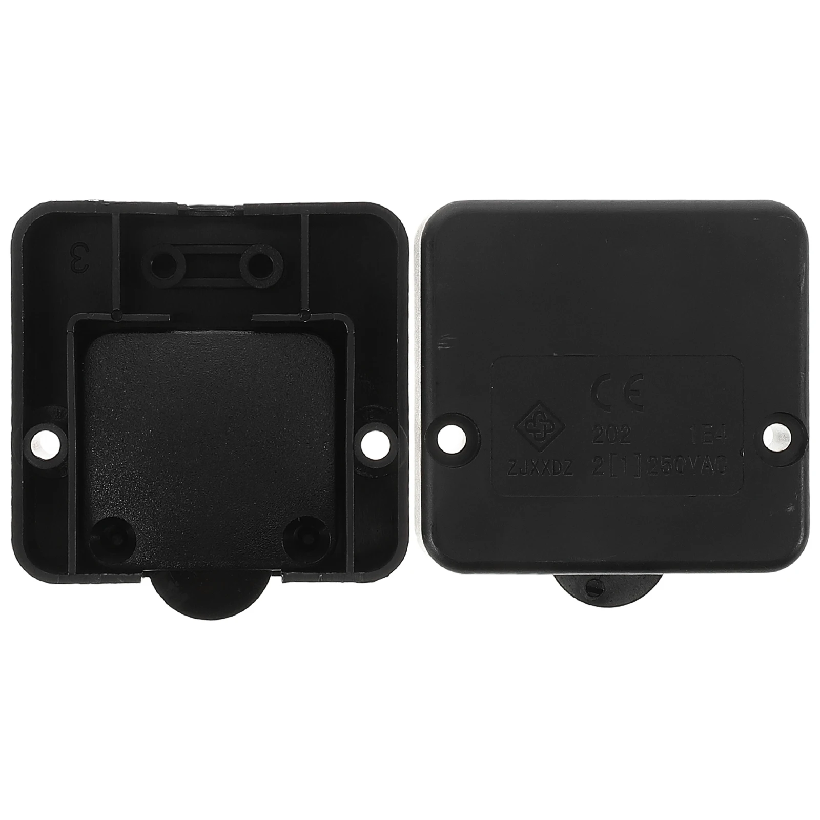 

2pcs Cabinet Door Switch 2A250V Single Pole Smart Black Light Closet Touch Wardrobe Lamp Control Hotel Grade Small Night Light