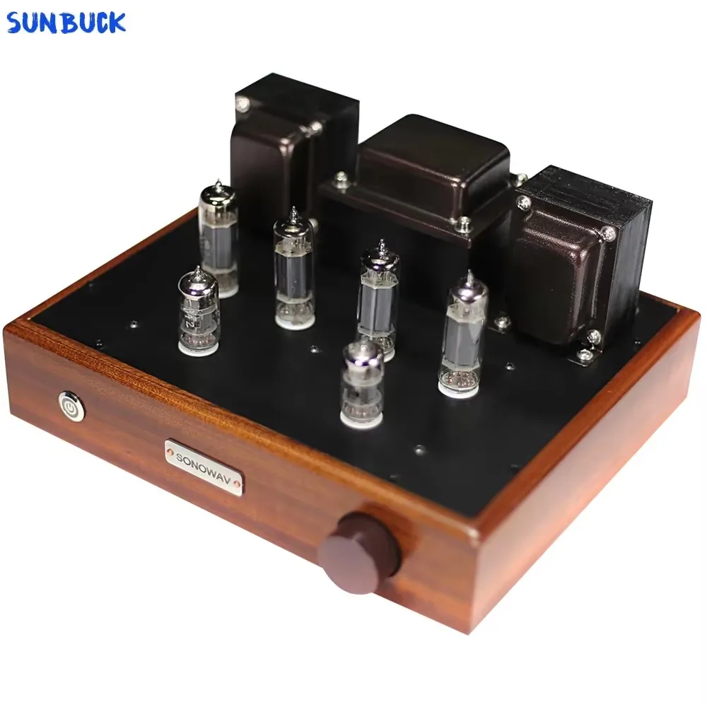 

Sunbuck 6P14 (EL84) 12AX7 (ECC83) QNDH06 10W*2 push-pull circuit Tube Amplifier