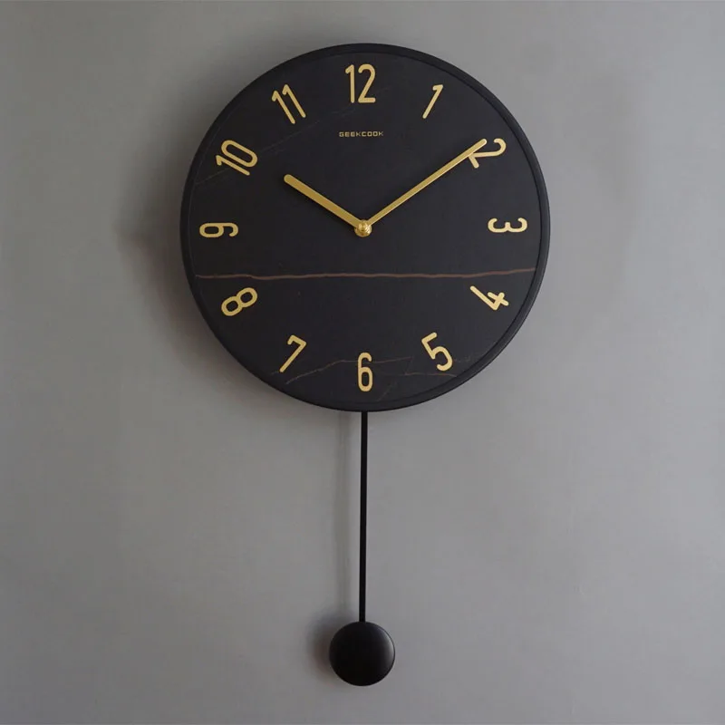 

Silent Wall Clock Classic Digital Luminous Vintage Mid-century Decor Automatic Movement Reloj Digital De Pared Mechanism Mural