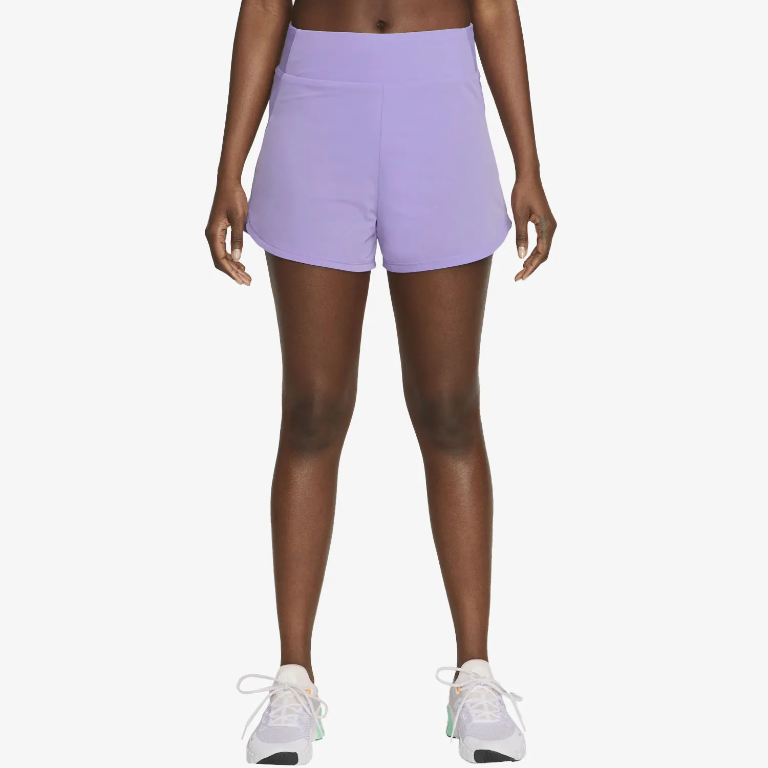 

Женские спортивные шорты Nike Authentic Training с дышащей подкладкой и высокой талией для бега DX6019-567