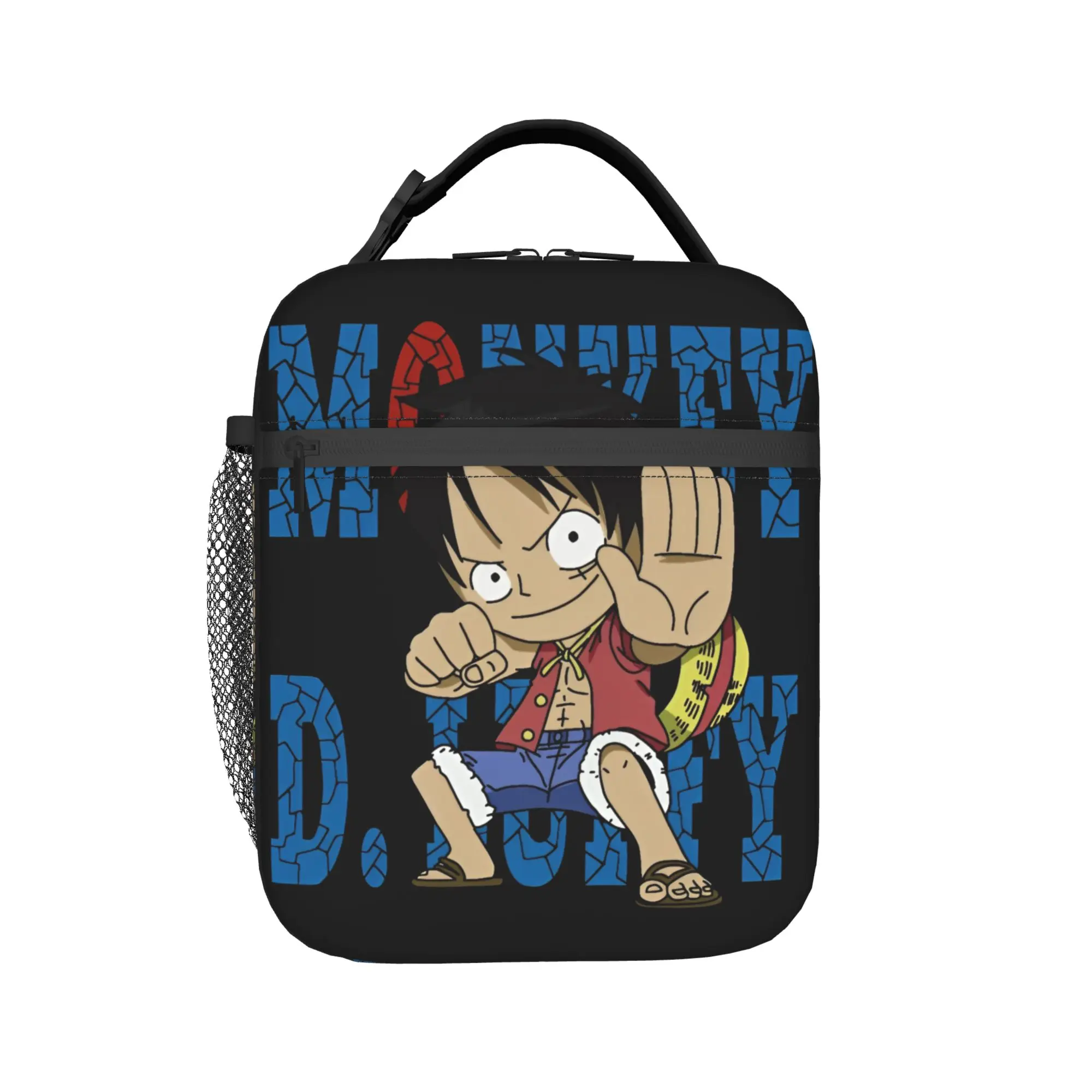 

luffys o-one-piece-e zoro Thermal Insulated Lunch Bag for Travel Portable Bento Box Men Women Thermal Cooler Lunch Boxes