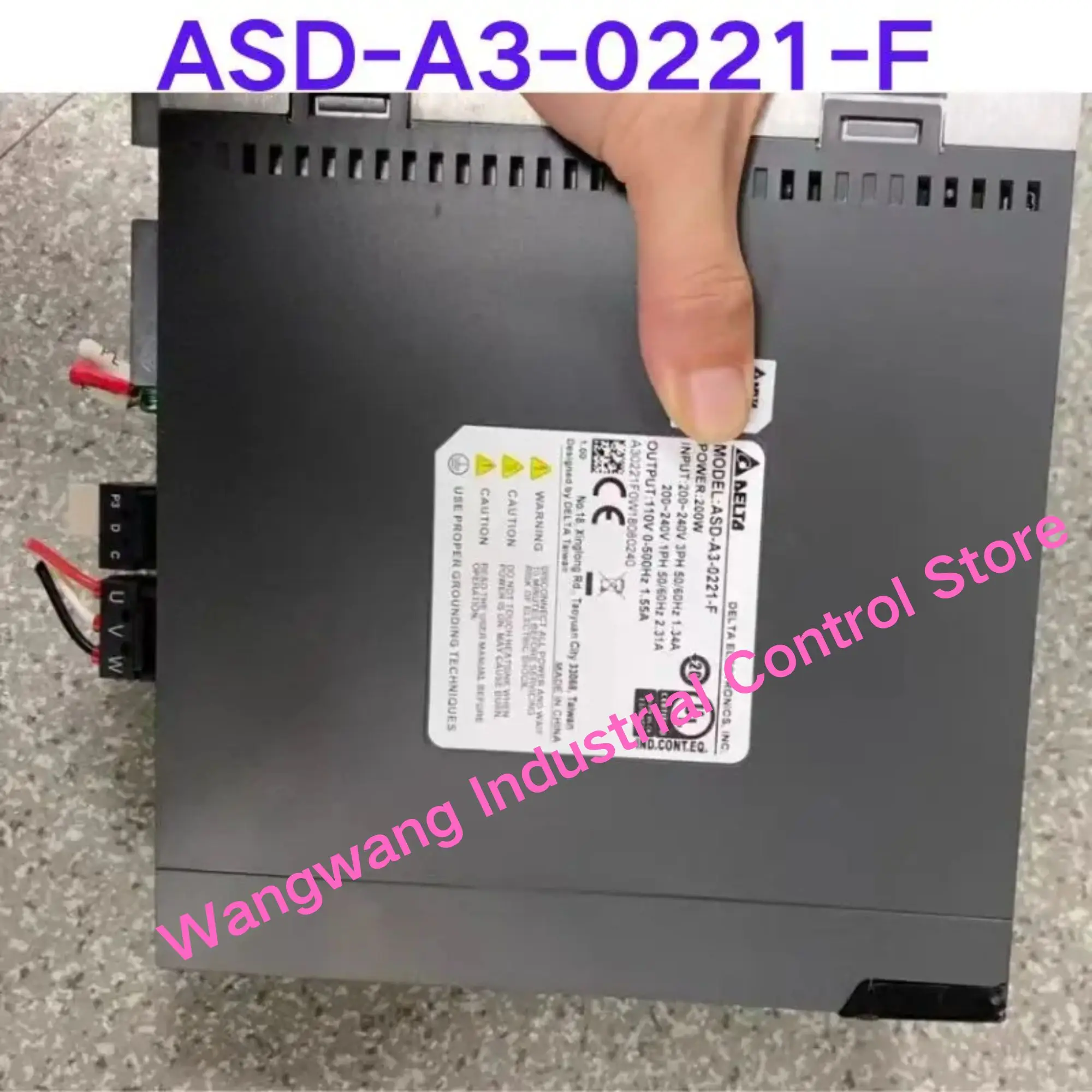 

Б/у тест ОК, сервопривод серии A3 ASD-A3-0221-F