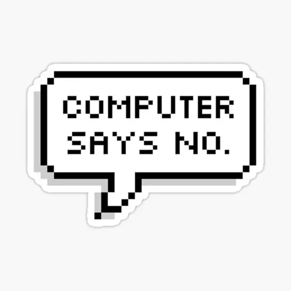 

Компьютер говорит без 5 шт. наклейки для декора наклеек для ноутбука фон для детского дома милые бутылки с водой для багажа с принтом окна