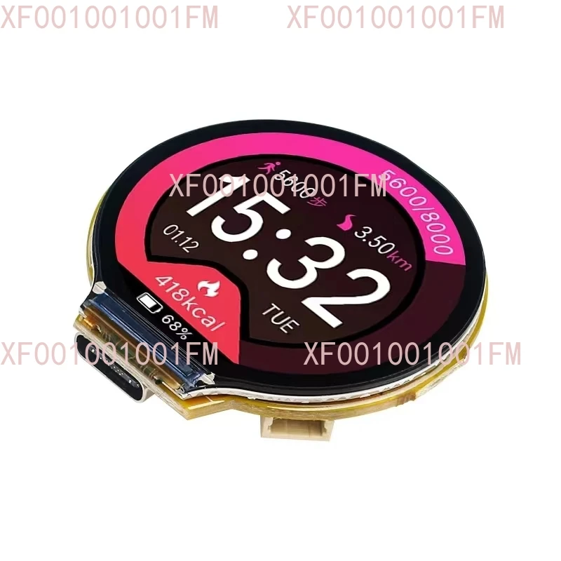 ESP32-C3 1.28 Inch Round GC9A01 IPS LCD Screen - with WIFI & Bluetooth (Touch/Non-Touch Options)