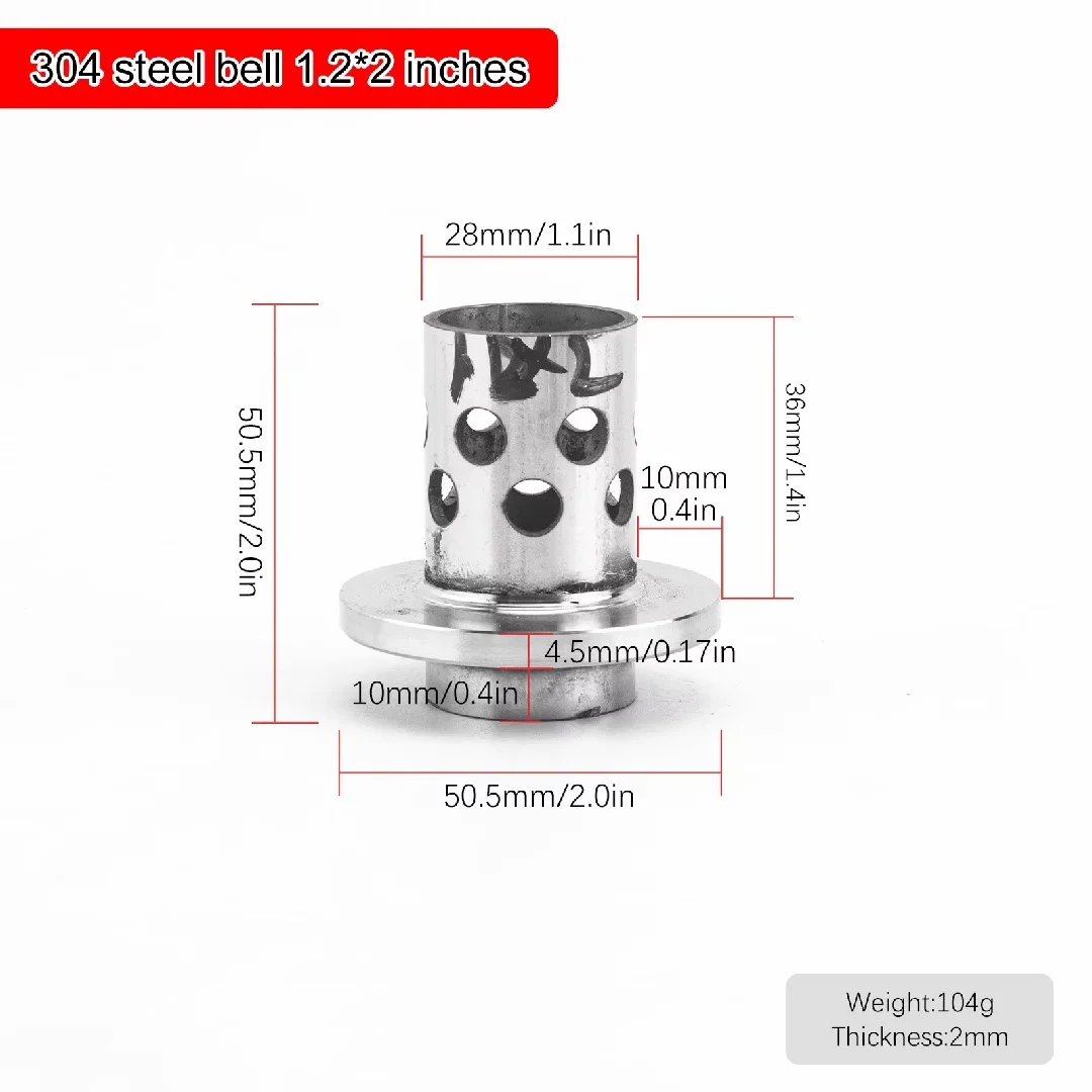 PHYHOO 304 Stainless Steel Perforated Casting Flask  Jewelry Vacuum Suction Casting Lost Wax Casting Inverted Model Plaster Mold