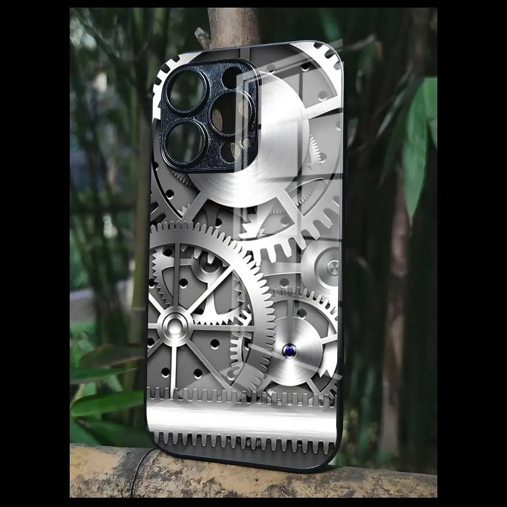 Circuit Board Watch Classic Mechanical Phone Case For OPPO A 55 54 One Plus 8T 92s A93s A94 95 8 9 7 Pro FindX3 X5PRO RENO4 REN