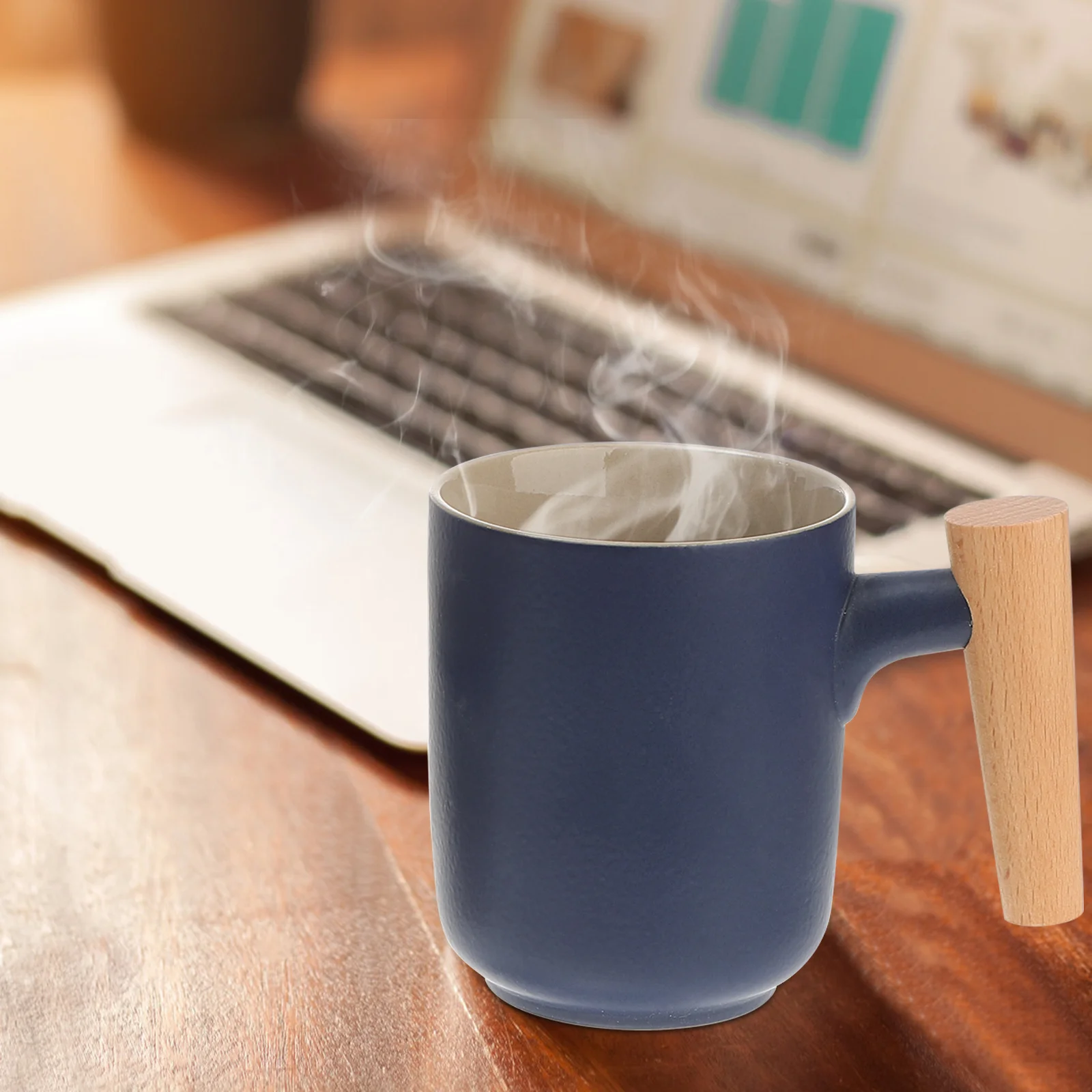 

1 комплект, офисная чайная чашка с деревянной ручкой, двухслойная стеклянная чайная бутылка, заварочная чашка, герметичная чашка для путешествий, работы, молочный сок