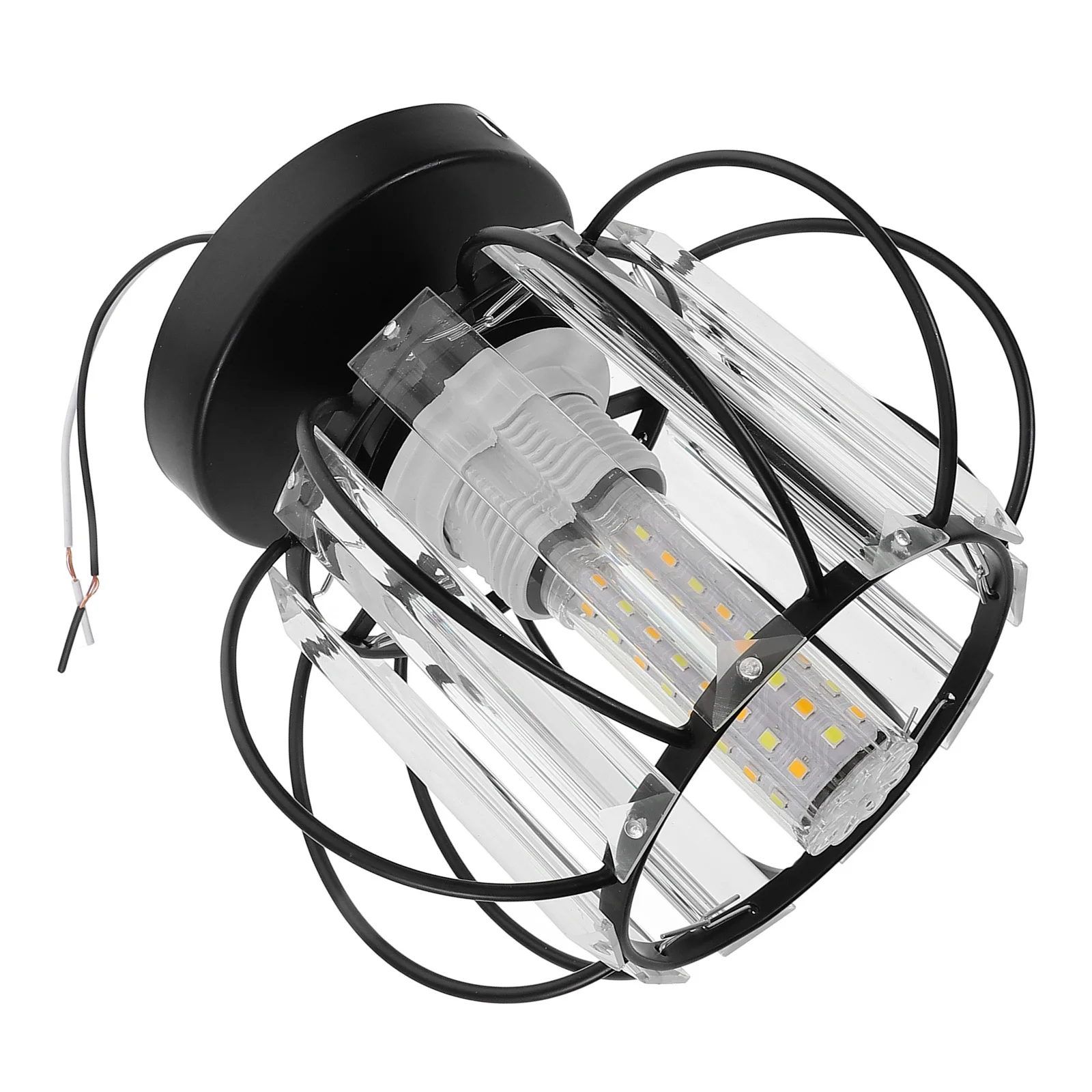 

Small Ceiling Pendant Light Durable Iron Glass Lamp for Kitchen Living Room Bedroom Hallway Dining Room Indoor Decorative