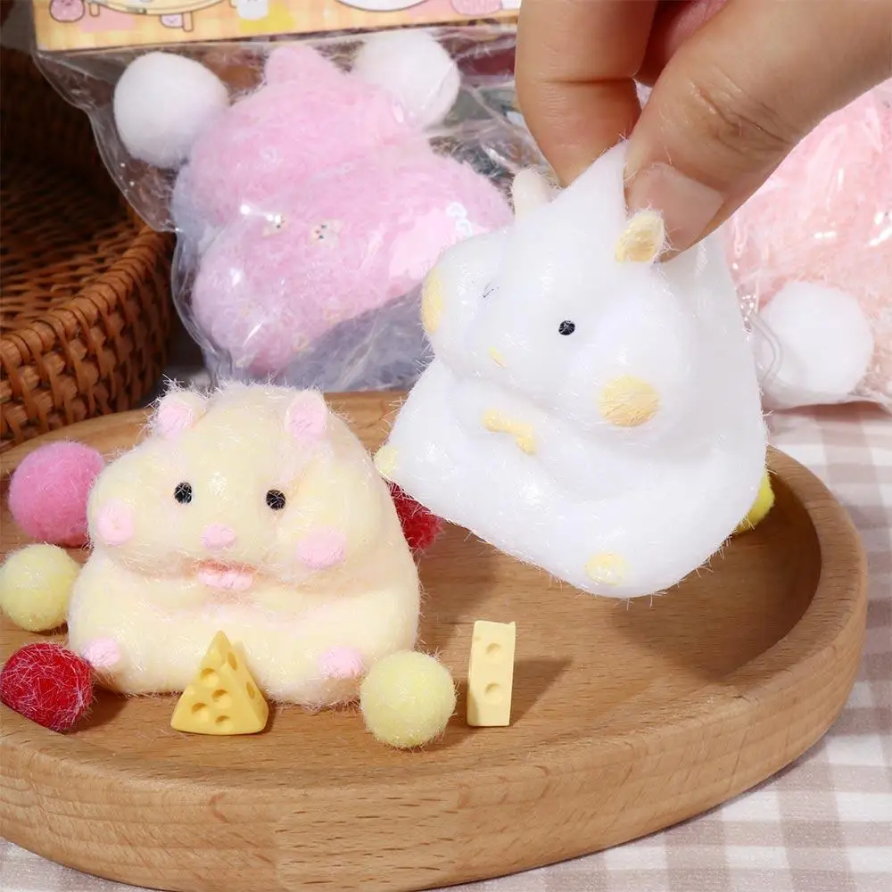 

New Cartoon Kawaii Plush Cat Paw Slow Rebound Toy Creative Ins Small Fresh Pinch Music Fidget Toy Children Decompression Toys