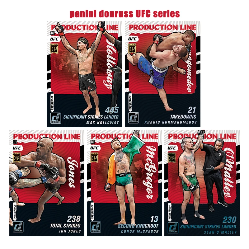 Коллекционные флеш-карты UFC серии Donruss: Конор Макгрегор, Джон Джонс, Хабиб Нурмагомедов. Сделай сам, подарок-сувенир.