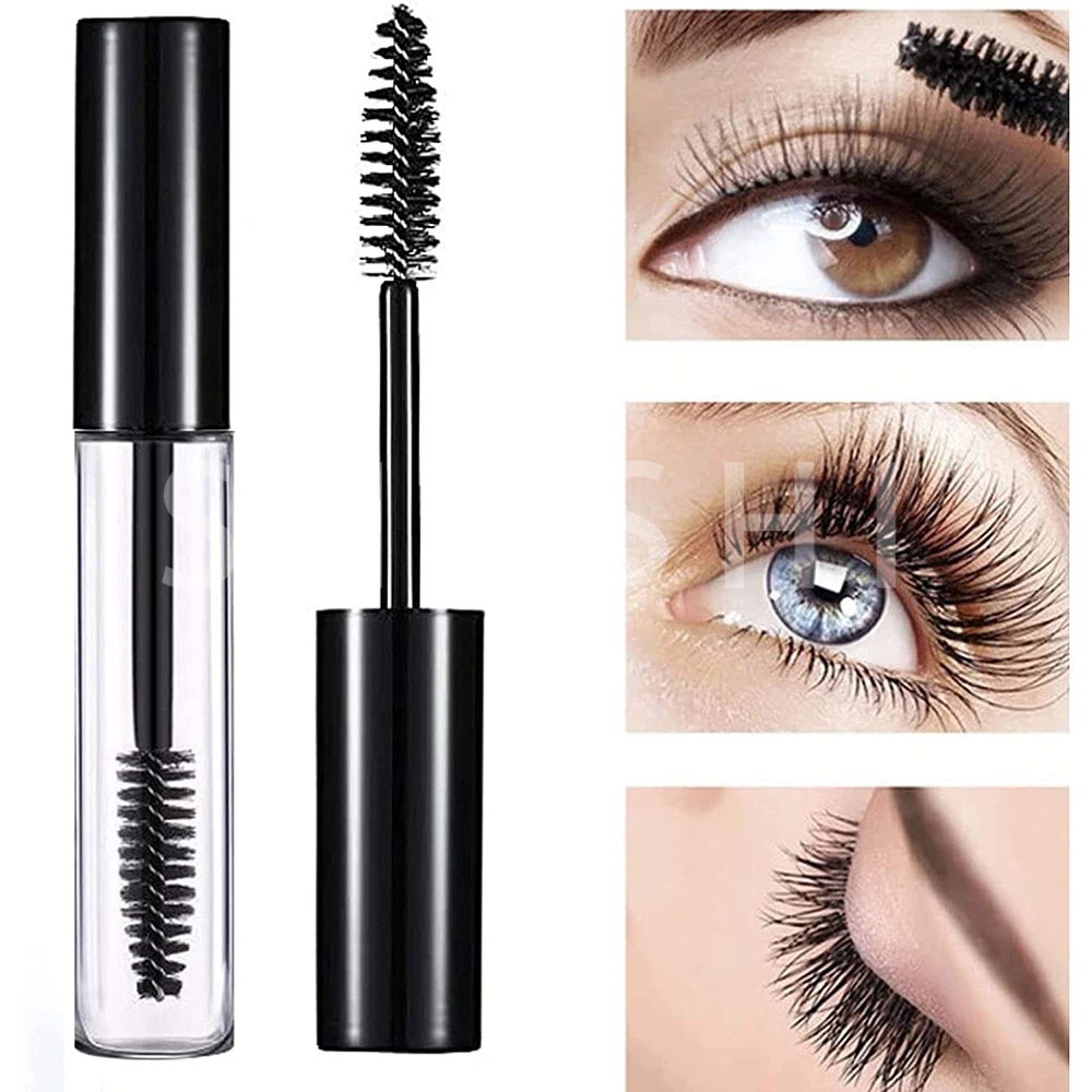 Lege Mascara Tube Met Wimperstaf, 10Ml Wimpercrème Container Met Lekstoppen Voor Het Aanbrengen Van Ricinusolie, Diy Cosmetica