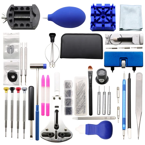 Imagen 2 del producto Kit de reparación de relojes, abre la contraportada del reloj, quitar la correa, ajustar la longitud de la correa de acero inoxidable.