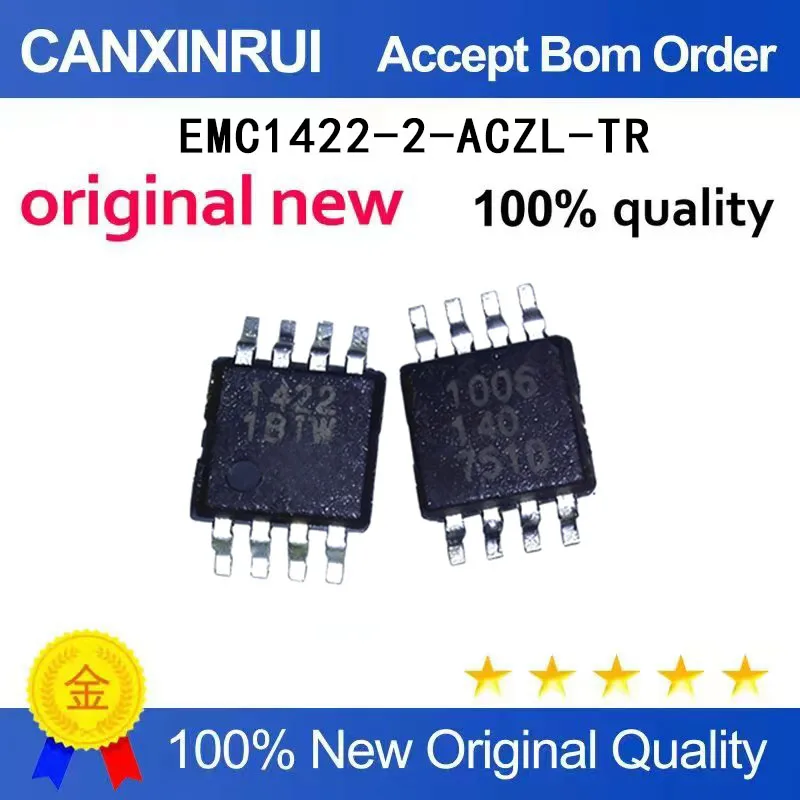 

(5-100 Pieces) Brand new original EMC1422-2-ACZL-TR 1422 MSOP-8 spot chip IC
