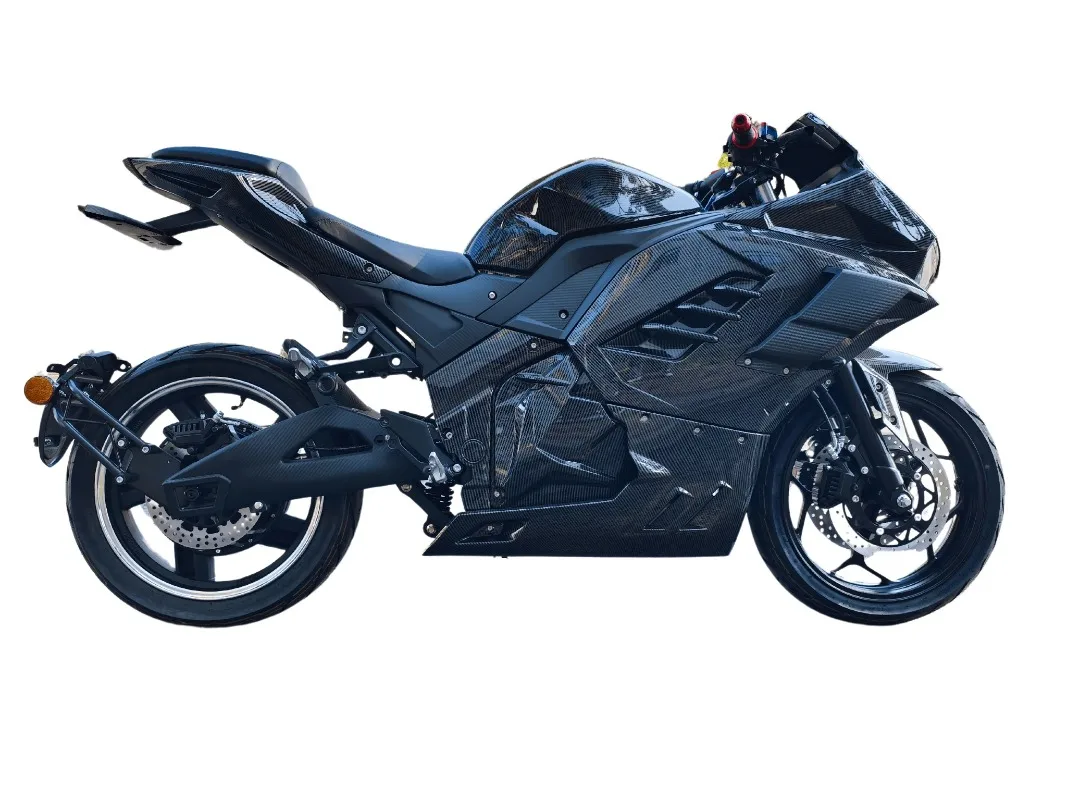 HY 5000W High-speed Electric Motorcycle 150Km/h Speed GPS Intelligent Control System
