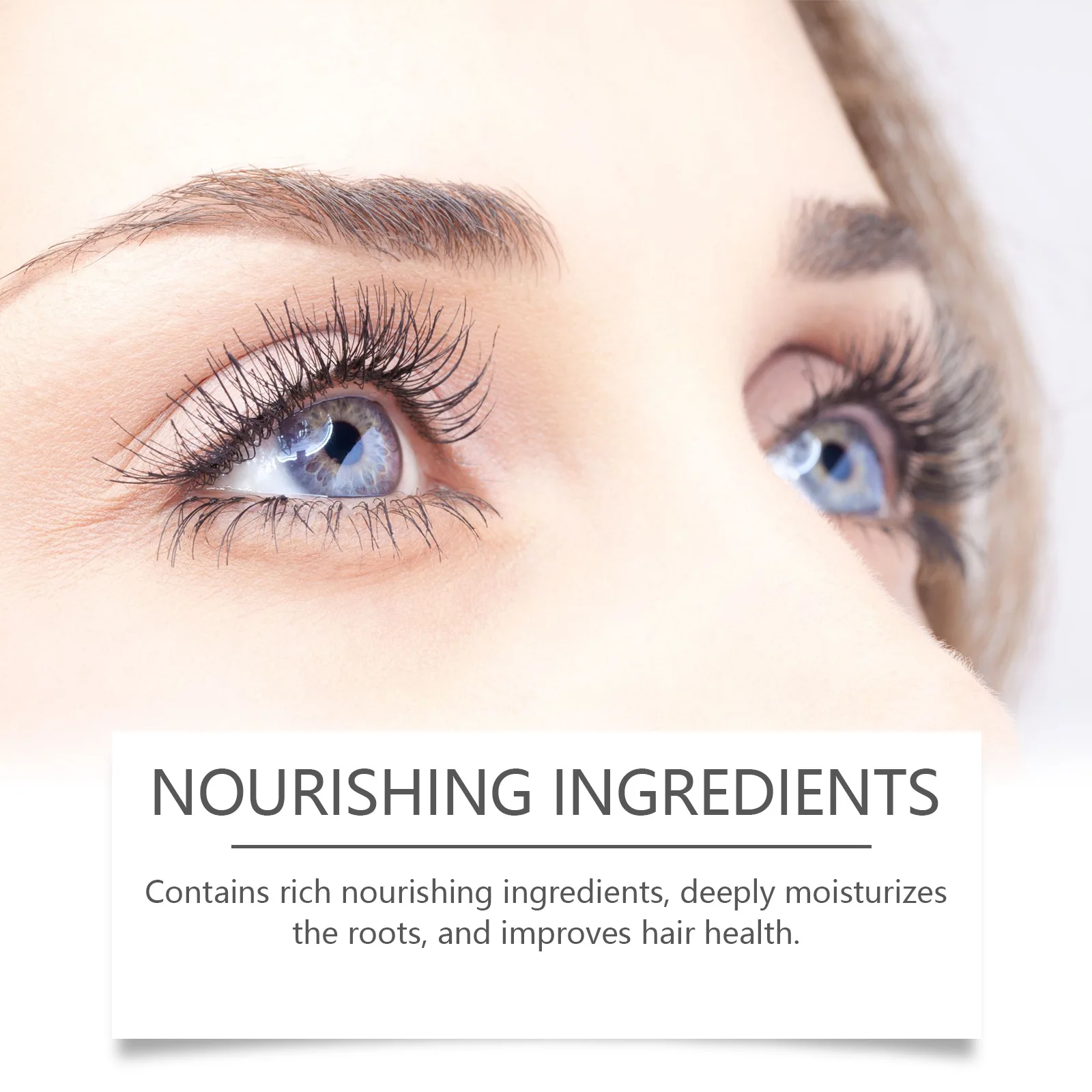 Lash Eyebrow Growth Oil Natural Lifting Enhancement ขนตายาวหนาขึ้น Nourishing Repair ผมเสีย Boost Oil