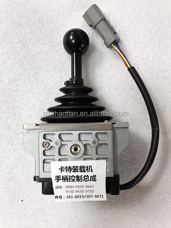 Excavator joystick 361-6015 966h Hydraulic wheel loader joystick Handle Control 3616015 for Cat IT62H 950H 962H 972H 980H 988K