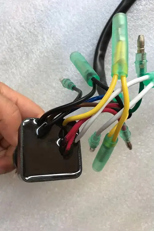 リモートコントロールボックス点火スイッチ-メインスイッチアセンブリ-703-82510-43-00-ヤマハ船外機用-703-82510-42-00-プッシュトゥチョーク
