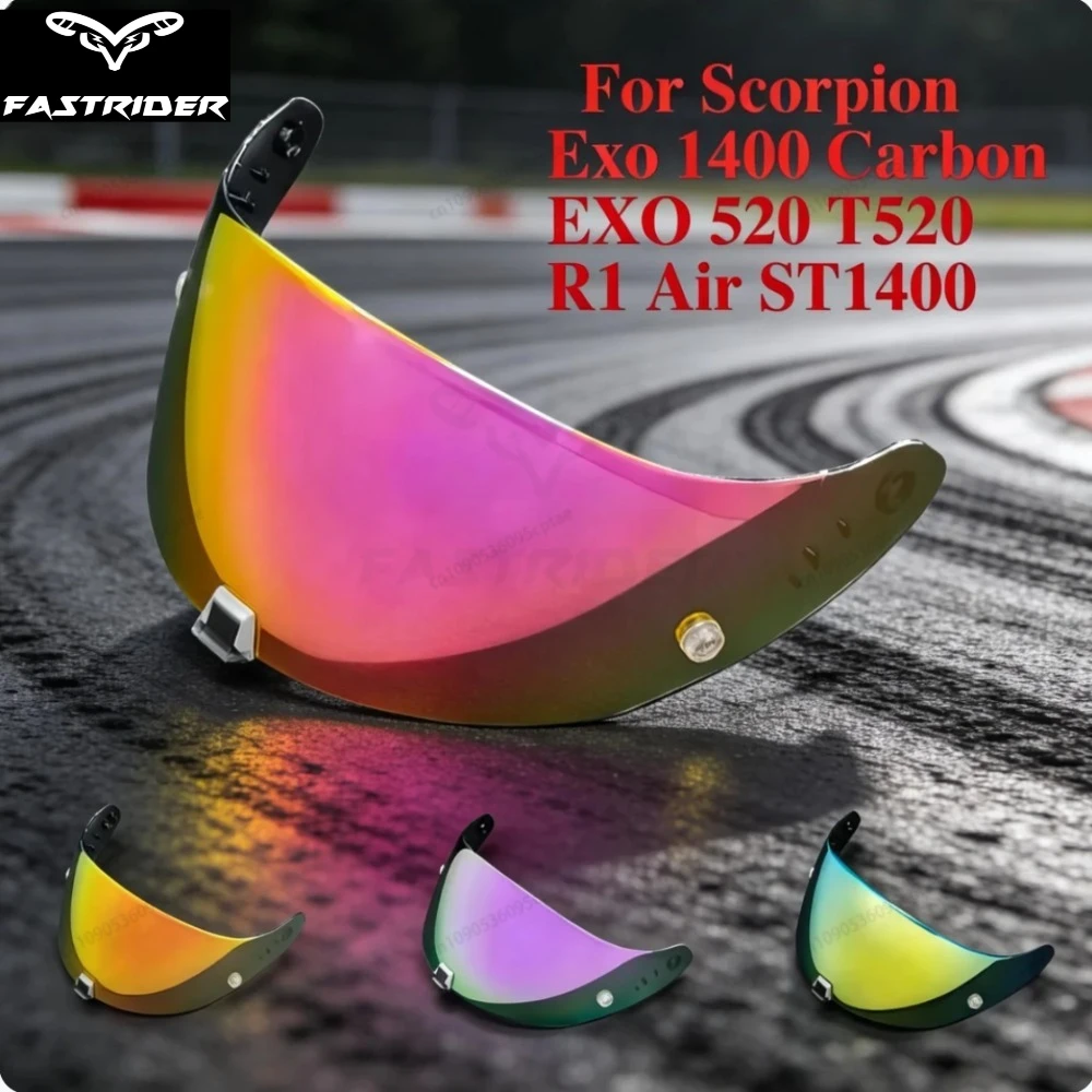 

Визор для мотоциклетного шлема Scorpion EXO1400 Carbon R1 Air EXO520 T520 ST1400, защитный экран, аксессуары