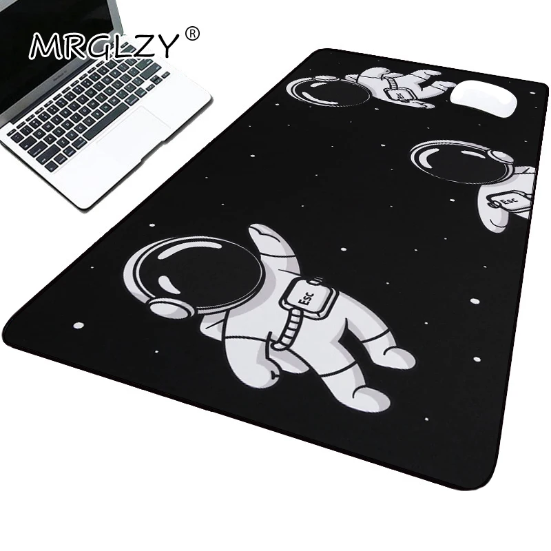 Maus Pad Büro Astronaut Schreibtisch Matte Gaming Zubehör Computer Schreibtische Maus Matten Gaming Zimmer Dekoration Tastatur Mousepad Xxl