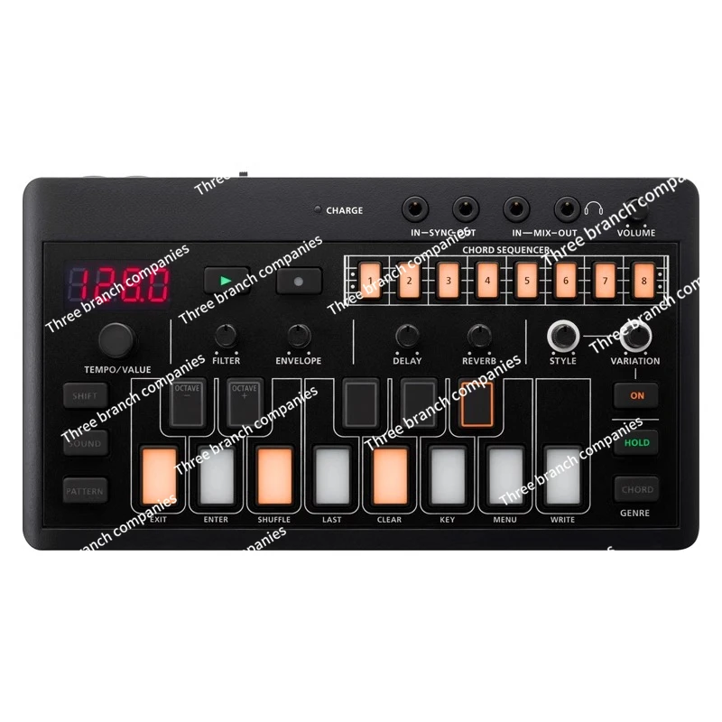 P-6 Sampler E-4 المؤثرات الصوتية S-1 Synthesizer J-6 Rhythm T-8 Drum Machine #6