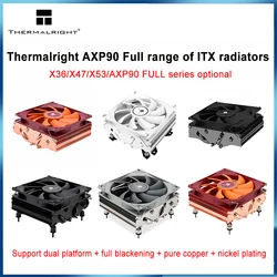 Thermalright AXP90 FULL Range OF ITX Radiators 47mm 4 Heatpipe Low Profile Case CPU Cooler MINI ATX Cooling For LGA115X 1200 AM4