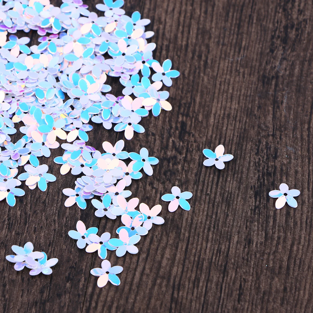 

800 PC Bead Jewelry Accessories Charms Large Sequins Clothes Flower Patch DIY Patches for Pattern