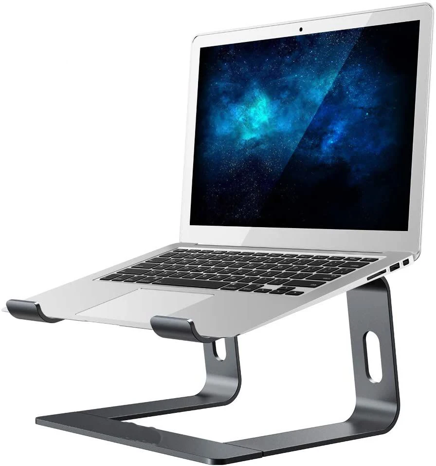 Laptop Stand Ergonomic Aluminum Laptop Mount Computer Stand Detachable Laptop Riser Notebook Holder Stand Computer Accessories