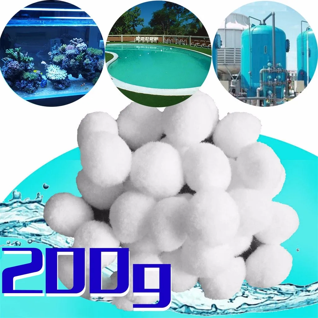 200/400g Filter Sand Quarz Sand Filterballs Sandfilter Alternativ Pool Filter Filter Ball Sand Umweltfreundlich für Schwimmbad